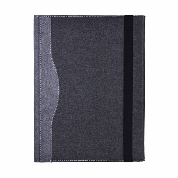 For Lenovo ThinkPad X1 Yoga Gen 8 14 inch Cloth Texture Laptop Leather Protective Case(Black)
