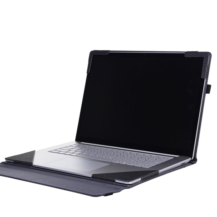 For Lenovo ThinkPad X1 Yoga Gen 8 14 inch Cloth Texture Laptop Leather Protective Case(Black)