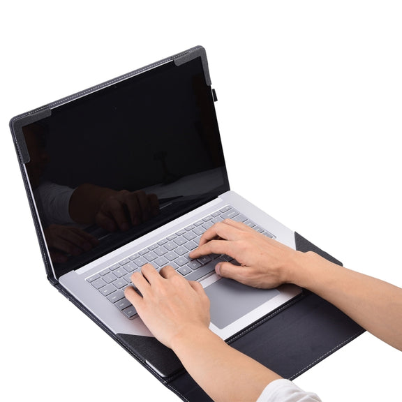 For Lenovo ThinkPad X1 Yoga Gen 8 14 inch Cloth Texture Laptop Leather Protective Case(Black)