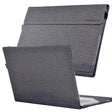 For Lenovo ThinkPad X1 Yoga Gen 6 Cloth Texture Laptop Leather Protective Case(Space Ash) - Other by PMC TechLife | Online Shopping South Africa | PMC TechLife | Buy Now Pay Later Mobicred