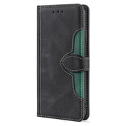 For Motorola Edge 5G 2024 Skin Feel Magnetic Buckle Leather Phone Case(Black)