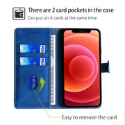 For Motorola Edge 5G 2024 Skin Feel Magnetic Buckle Leather Phone Case(Blue)