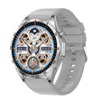 LEMFO GTS4/LT09 1.5 inch IP67 Fitness Wellness Smart Watch Support Bluetooth Call / Sleep / Blood Oxygen / Heart Rate Health Monitor, Silicone Strap(Silver) - Smart Watches by LEMFO | Online Shopping South Africa | PMC TechLife | Buy Now Pay Later Mobicred