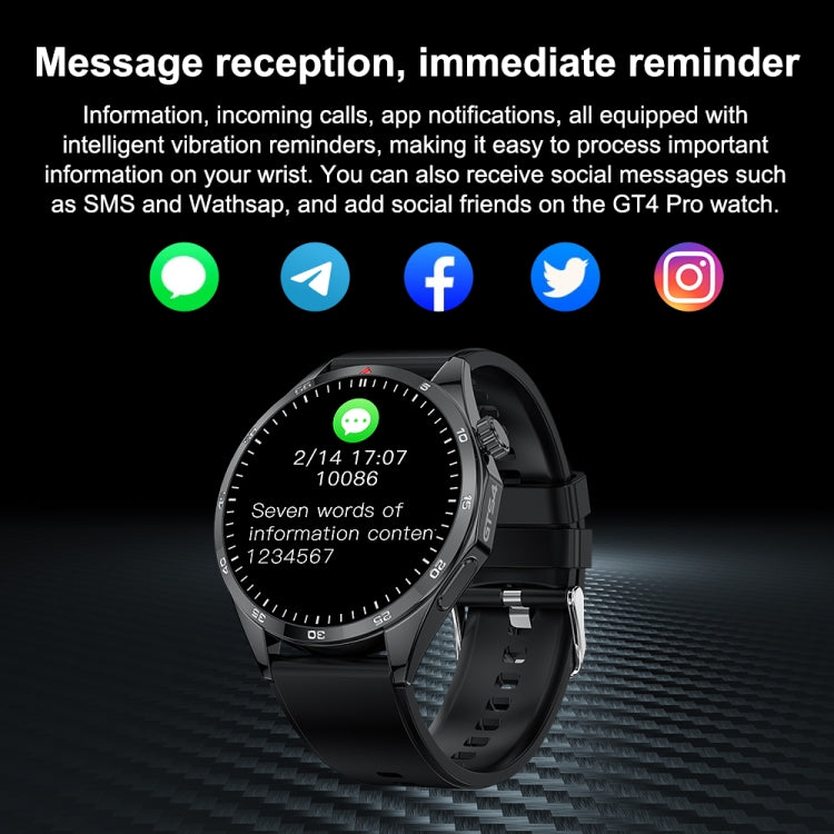 LEMFO GTS4/LT09 1.5 inch IP67 Fitness Wellness Smart Watch Support Bluetooth Call / Sleep / Blood Oxygen / Heart Rate Health Monitor, Silicone Strap(Balck) - Smart Watches by LEMFO | Online Shopping South Africa | PMC TechLife | Buy Now Pay Later Mobicred