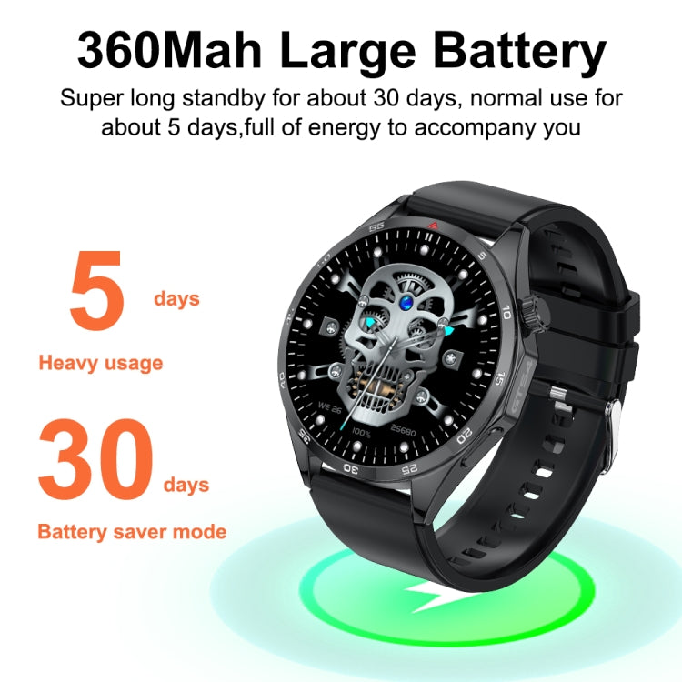 LEMFO GTS4/LT09 1.5 inch IP67 Fitness Wellness Smart Watch Support Bluetooth Call / Sleep / Blood Oxygen / Heart Rate Health Monitor, Silicone Strap(Balck) - Smart Watches by LEMFO | Online Shopping South Africa | PMC TechLife | Buy Now Pay Later Mobicred