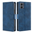 For Motorola Edge 5G 2024 Skin Feel Crocodile Magnetic Clasp Leather Phone Case(Blue) - Motorola Cases by PMC Jewellery | Online Shopping South Africa | PMC Jewellery | Buy Now Pay Later Mobicred