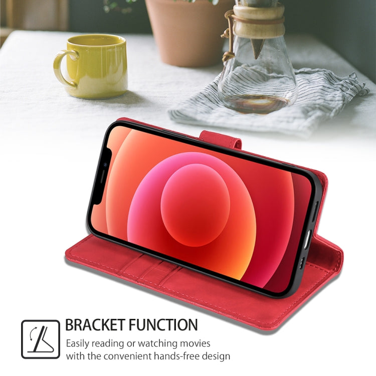 For Motorola Edge 5G 2024 Skin Feel Crocodile Magnetic Clasp Leather Phone Case(Red) - Motorola Cases by PMC Jewellery | Online Shopping South Africa | PMC Jewellery | Buy Now Pay Later Mobicred