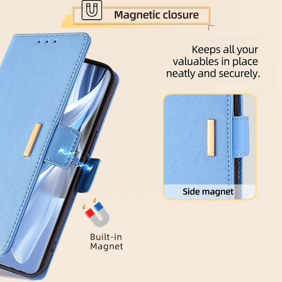 For Huawei Pura 70 Pro / 70 Pro+ 5G Crossbody Chain Leather Phone Case(Blue)