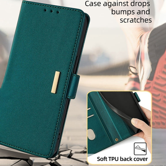 For Huawei Pura 70 Pro / 70 Pro+ 5G Crossbody Chain Leather Phone Case(Green)