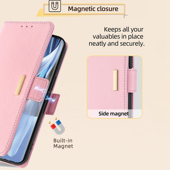For Huawei Pura 70 Pro / 70 Pro+ 5G Crossbody Chain Leather Phone Case(Pink)