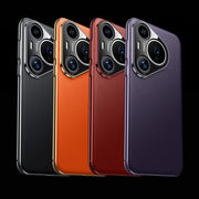 For Huawei Pura 70 Pro / Pro+ Litchi Texture Genuine Leather Phone Case(Red)