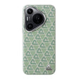 For Huawei Pura 70 Pro / Pro+ Plain Leather Printed Cooling Phone Case(Green) - free shipping - PMC Jewellery - Order now!