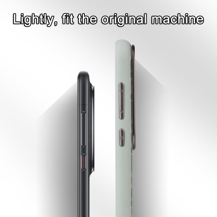 For Huawei Pura 70 Pro / Pro+ Plain Leather Printed Cooling Phone Case(Green) - free shipping - PMC Jewellery - Order now!