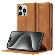 For iPhone 16 Pro LC.IMEEKE Strong Magnetism Microfiber Leather Phone Case(Brown) - iPhone 16 Pro Cases by LC.IMEEKE | Online Shopping South Africa | PMC TechLife | Buy Now Pay Later Mobicred