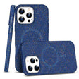 For iPhone 16 Pro Colorful Frosted Magsafe PC Hybrid TPU Phone Case(Blue) - iPhone 16 Pro Cases by PMC TechLife | Online Shopping South Africa | PMC TechLife | Buy Now Pay Later Mobicred