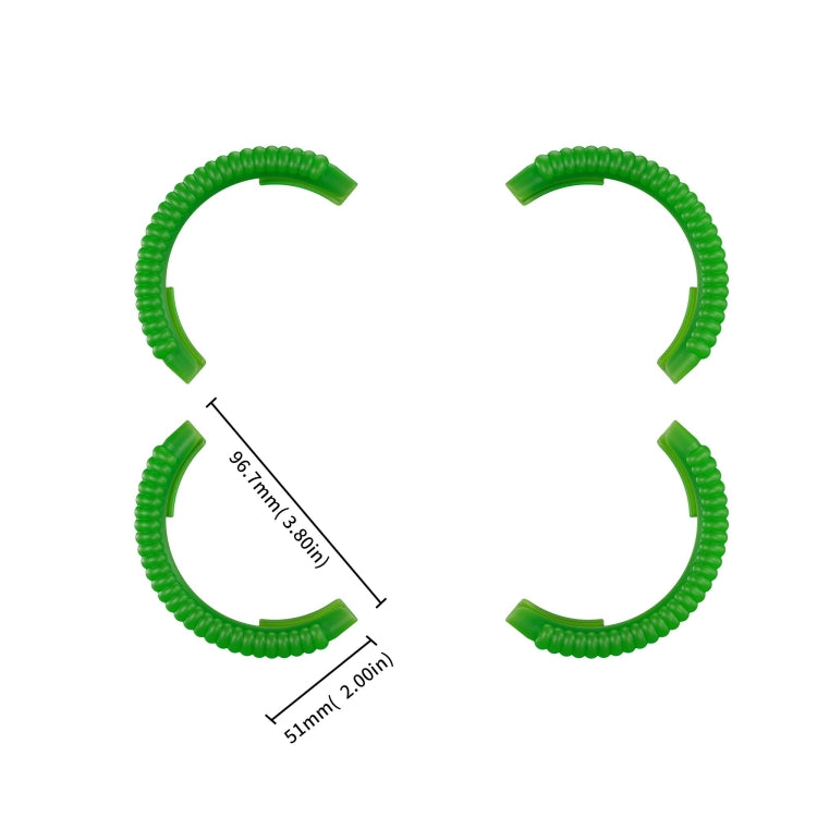 For DJI AVATA 2 STARTRC Propeller TPU Protective Guard Anti-collision Ring Cover(Fluorescent Green) - Other by STARTRC | Online Shopping South Africa | PMC Jewellery | Buy Now Pay Later Mobicred