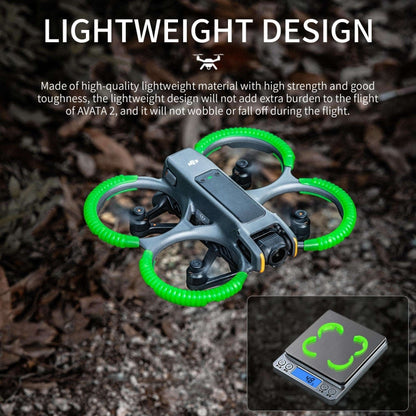 For DJI AVATA 2 STARTRC Propeller TPU Protective Guard Anti-collision Ring Cover(Fluorescent Green) - Other by STARTRC | Online Shopping South Africa | PMC Jewellery | Buy Now Pay Later Mobicred