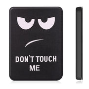 For KOBO Clara Colour 2024 / BW Painted Voltage Caster TPU Leather Smart Tablet Case(Big Eye)