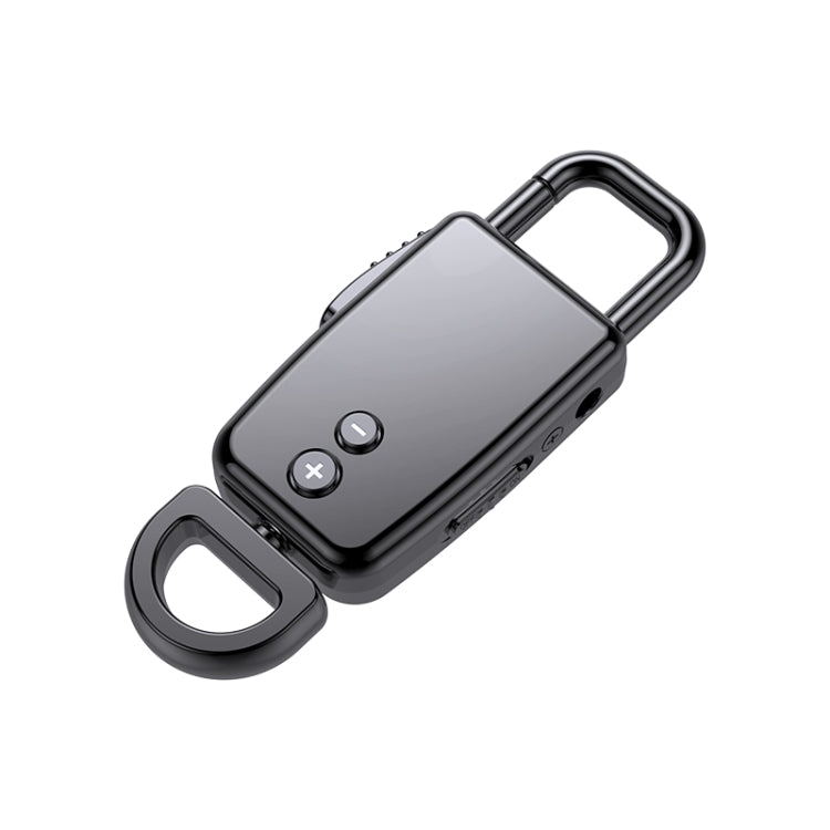 JNN S20 Zinc Alloy Keychain Voice Recorder, Memory:32GB(Black) - free shipping - PMC Jewellery - Order now!