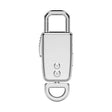 JNN S20 Zinc Alloy Keychain Voice Recorder, Memory:32GB(Silver) - Other Style by JNN | Online Shopping South Africa | PMC TechLife | Buy Now Pay Later Mobicred