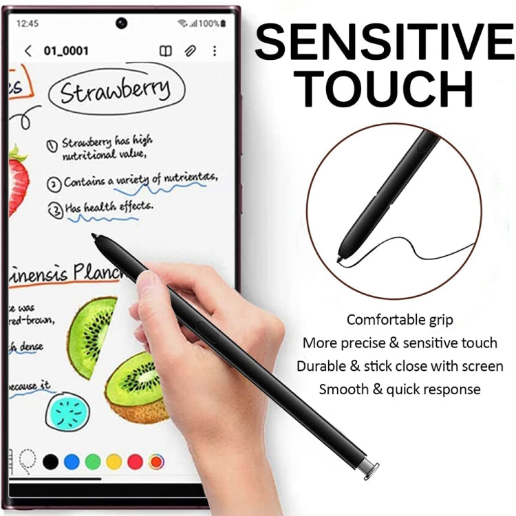 For Samsung Galaxy S22 Ultra 5G/S23 Ultra 5G High Sensitivity Stylus Pen(Black) - Stylus Pen by PMC Jewellery | Online Shopping South Africa | PMC Jewellery | Buy Now Pay Later Mobicred