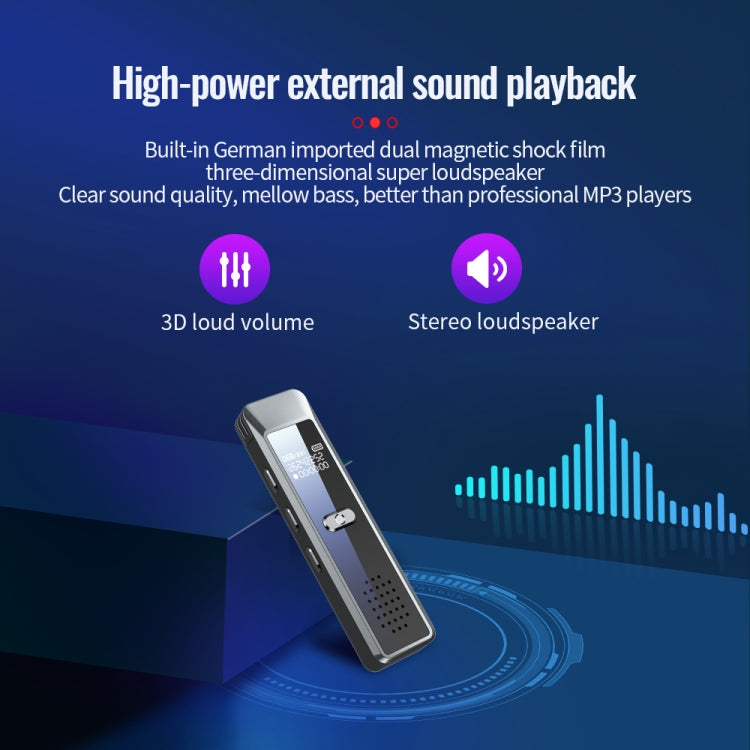 JNN Q7 Mini Portable Voice Recorder with OLED Screen, Memory:4GB(Metal Gray) - Recording Pen by JNN | Online Shopping South Africa | PMC TechLife | Buy Now Pay Later Mobicred