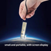 JNN Q7 Mini Portable Voice Recorder with OLED Screen, Memory:8GB(Grey+Gold)