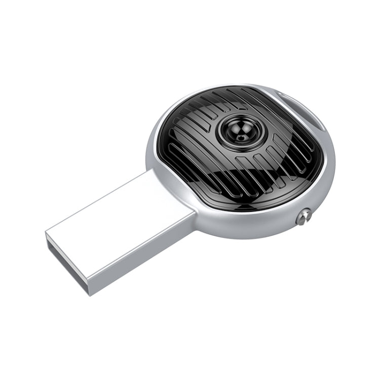 JNN S13 Zinc Alloy U-disk Voice Recorder, Memory:4GB(Silver) - free shipping - PMC TechLife - Order now!