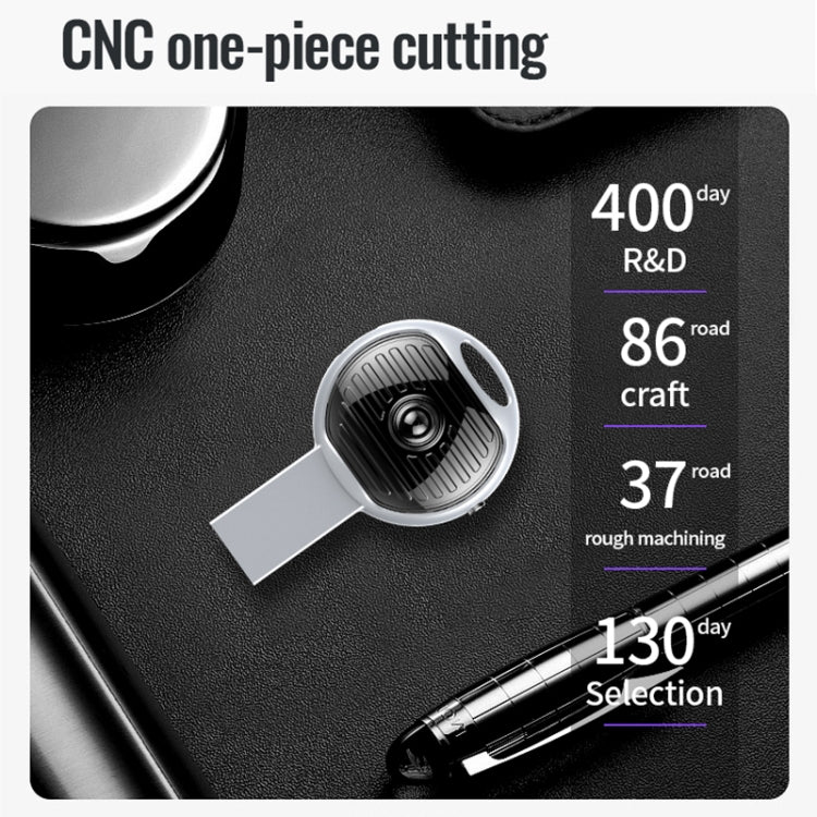 JNN S13 Zinc Alloy U-disk Voice Recorder, Memory:4GB(Silver) - free shipping - PMC TechLife - Order now!