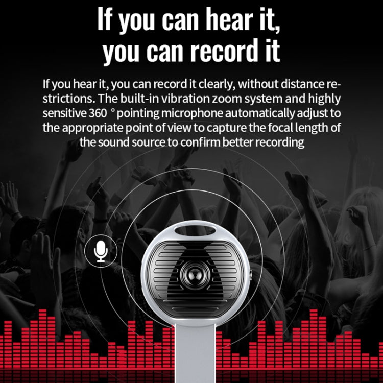 JNN S13 Zinc Alloy U-disk Voice Recorder, Memory:4GB(Silver) - free shipping - PMC TechLife - Order now!