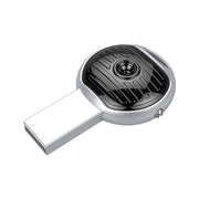 JNN S13 Zinc Alloy U-disk Voice Recorder, Memory:8GB(Silver)