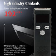 JNN X18 Mini Smart HD Noise Cancelling Voice Recorder, Memory:4GB(Black)
