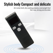 JNN X18 Mini Smart HD Noise Cancelling Voice Recorder, Memory:16GB(Black)