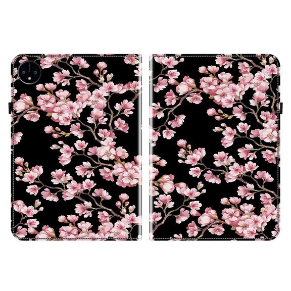 For Huawei MatePad Pro 11 2022 Crystal Texture Painted Leather Smart Tablet Case(Plum Bossom)