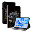 For Huawei MatePad Pro 11 2022 Crystal Texture Painted Leather Smart Tablet Case(Black Rose) - Huawei by PMC TechLife | Online Shopping South Africa | PMC TechLife | Buy Now Pay Later Mobicred
