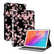 For Huawei MatePad T 10s / Enjoy Tablet 2 Crystal Texture Painted Leather Smart Tablet Case(Plum Bossom) - Huawei by PMC TechLife | Online Shopping South Africa | PMC TechLife | Buy Now Pay Later Mobicred