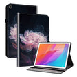 For Huawei MatePad T 10s / Enjoy Tablet 2 Crystal Texture Painted Leather Smart Tablet Case(Purple Peony) - Huawei by PMC TechLife | Online Shopping South Africa | PMC TechLife | Buy Now Pay Later Mobicred