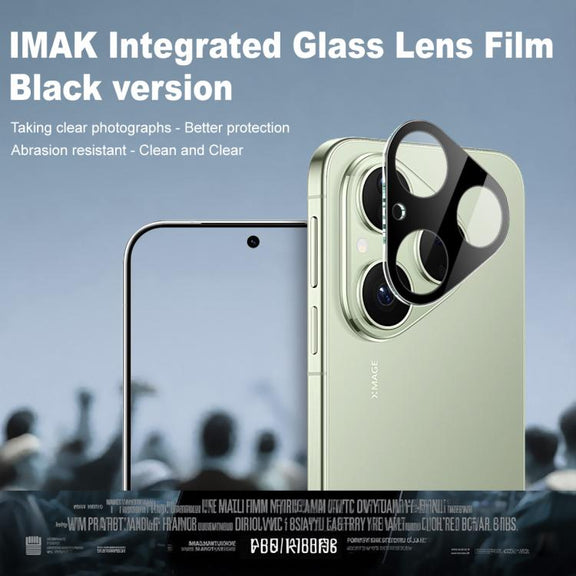 For Huawei Pura 80 5G imak High Definition Integrated Glass Lens Film Black Version