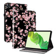 For Realme Pad 2 11.5 Crystal Texture Painted Leather Tablet Case(Plum Bossom) - Realme by PMC TechLife | Online Shopping South Africa | PMC TechLife | Buy Now Pay Later Mobicred