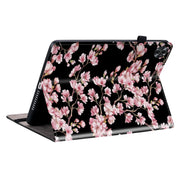 For Realme Pad 2 11.5 Crystal Texture Painted Leather Tablet Case(Plum Bossom)