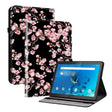 For Lenovo Tab M10 X605 / M10 HD X505 Crystal Texture Painted Leather Tablet Case(Plum Bossom) - Lenovo by PMC TechLife | Online Shopping South Africa | PMC TechLife | Buy Now Pay Later Mobicred