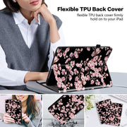 For Lenovo Tab M10 Plus HD 10.6 3rd Gen Crystal Texture Painted Leather Tablet Case(Plum Bossom)