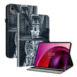 For Lenovo Tab M11/ Xiaoxin Pad 11 2024 Crystal Texture Painted Leather Tablet Case(Cat Reflection Tiger) - Lenovo by PMC TechLife | Online Shopping South Africa | PMC TechLife | Buy Now Pay Later Mobicred