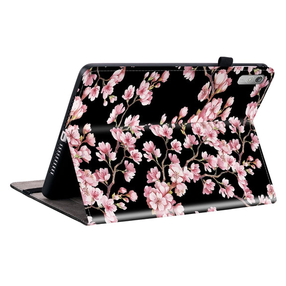 For Lenovo Tab P11 Gen 2 11.5 Crystal Texture Painted Leather Tablet Case(Plum Bossom)