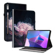 For Lenovo Tab P11 Pro Gen 2 11.2 Crystal Texture Painted Leather Tablet Case(Purple Peony) - free shipping - PMC TechLife - Order now!