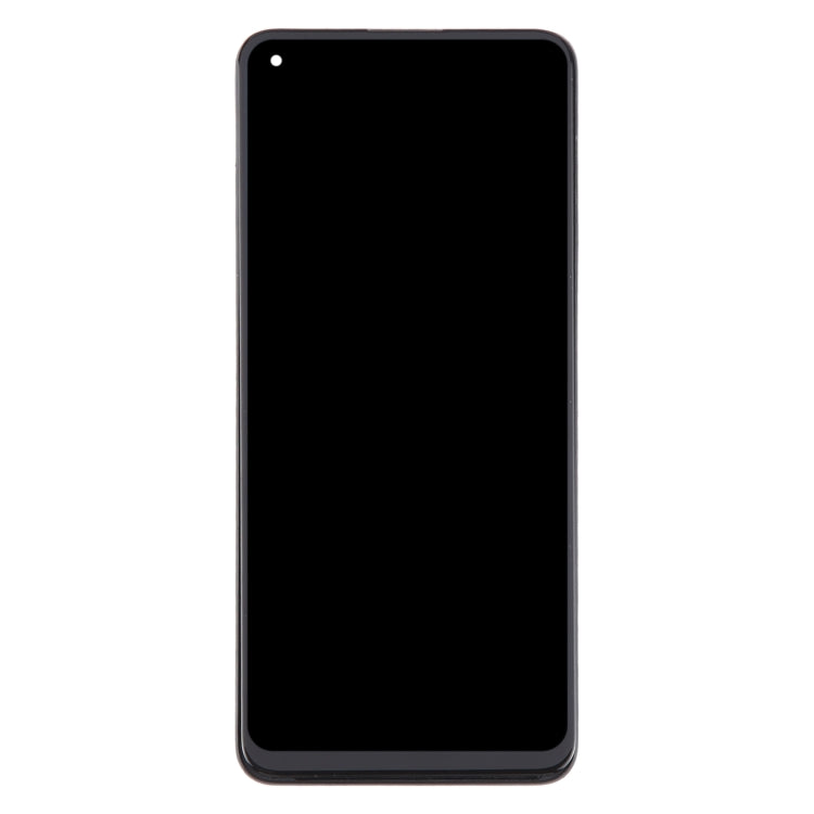 For OPPO F19 Original AMOLED LCD Screen Digitizer Full Assembly with Frame