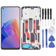For OPPO Reno7 Lite Original AMOLED LCD Screen Digitizer Full Assembly with Frame - LCD Screen by PMC TechLife | Online Shopping South Africa | PMC TechLife