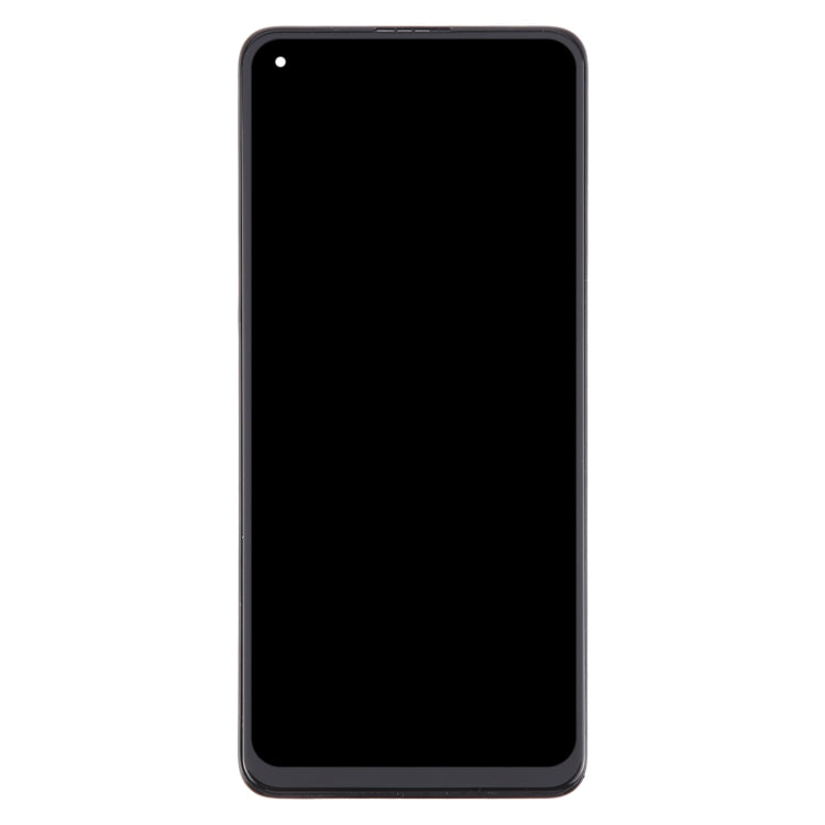 For OPPO Reno7 Lite Original AMOLED LCD Screen Digitizer Full Assembly with Frame