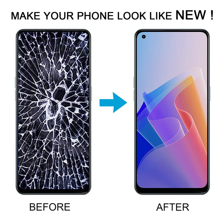 For OPPO Reno8 Lite 5G Original AMOLED LCD Screen Digitizer Full Assembly with Frame - LCD Screen by PMC TechLife | Online Shopping South Africa | PMC TechLife | Buy Now Pay Later Mobicred