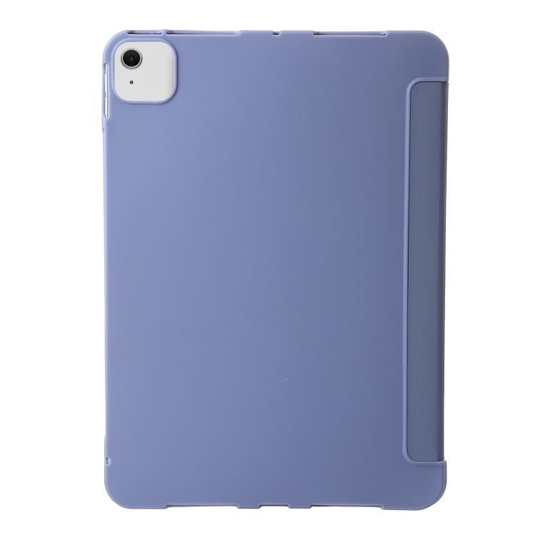 For iPad Air 11 2024 TPU Deformation Flip Leather Tablet Case with Holder(Purple) - iPad Air 11 2024 Cases by PMC TechLife | Online Shopping South Africa | PMC TechLife | Buy Now Pay Later Mobicred